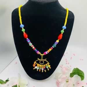 Evil eye necklace